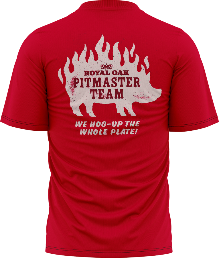 Royal Oak Men's Pig PitMaster Team Performance Tee