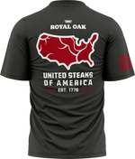 Royal Oak Men's United Steaks Of America Performance Tee