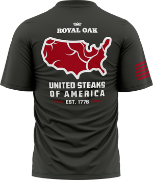 Royal Oak Men's United Steaks Of America Performance Tee